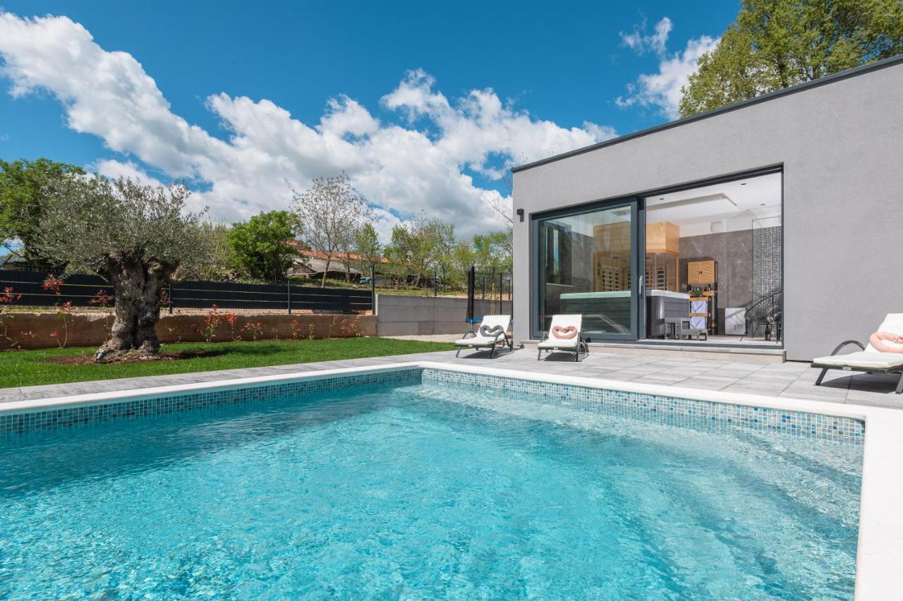 Green Luxury II With Heated Pool, Jacuzzi & Sauna Ruzici  Exteriér fotografie